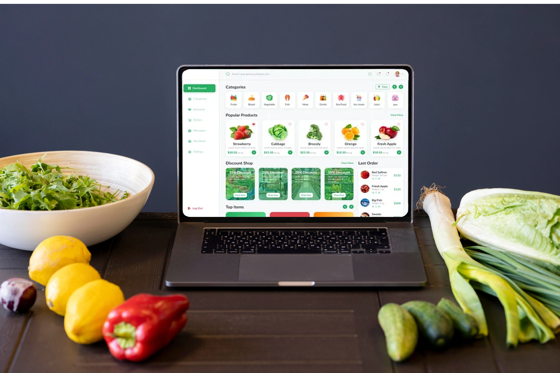 Grocery Store Inventory & Sales Dashboard