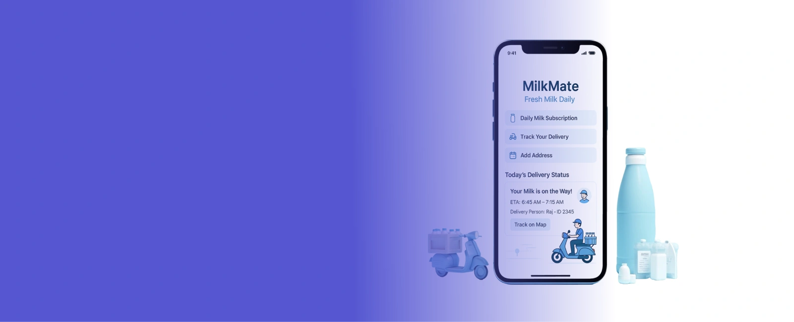 Top-Notch Milk Delivery App Development Company