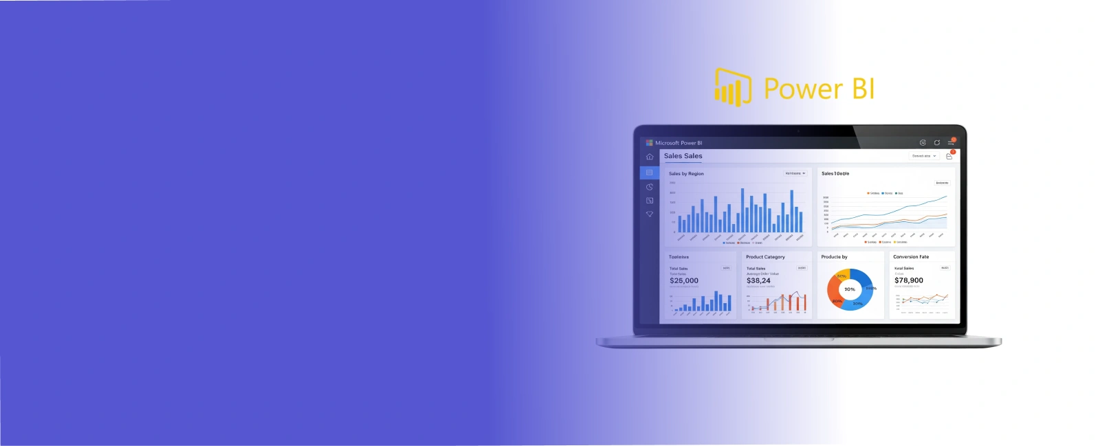 Sales Performance Dashboards with Microsoft Power BI