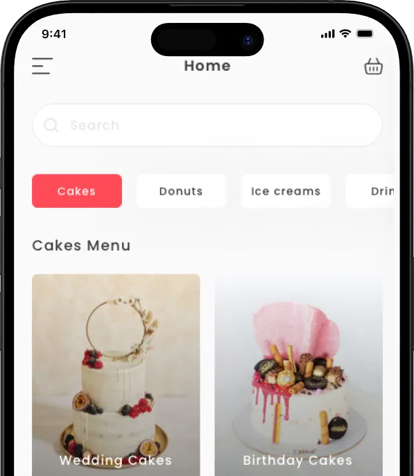 Cake Delivery App Development