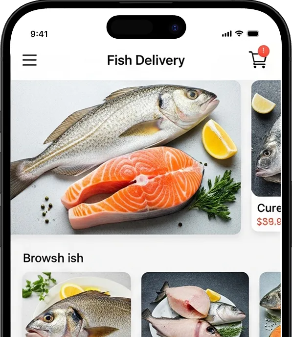 Fish Delivery App Development