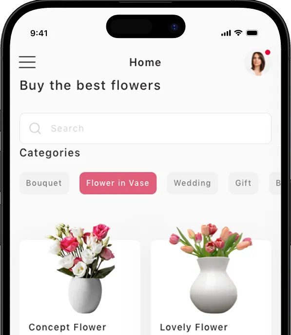 Flower Delivery App Development