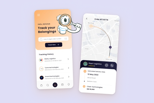 Delivery Agent Panel