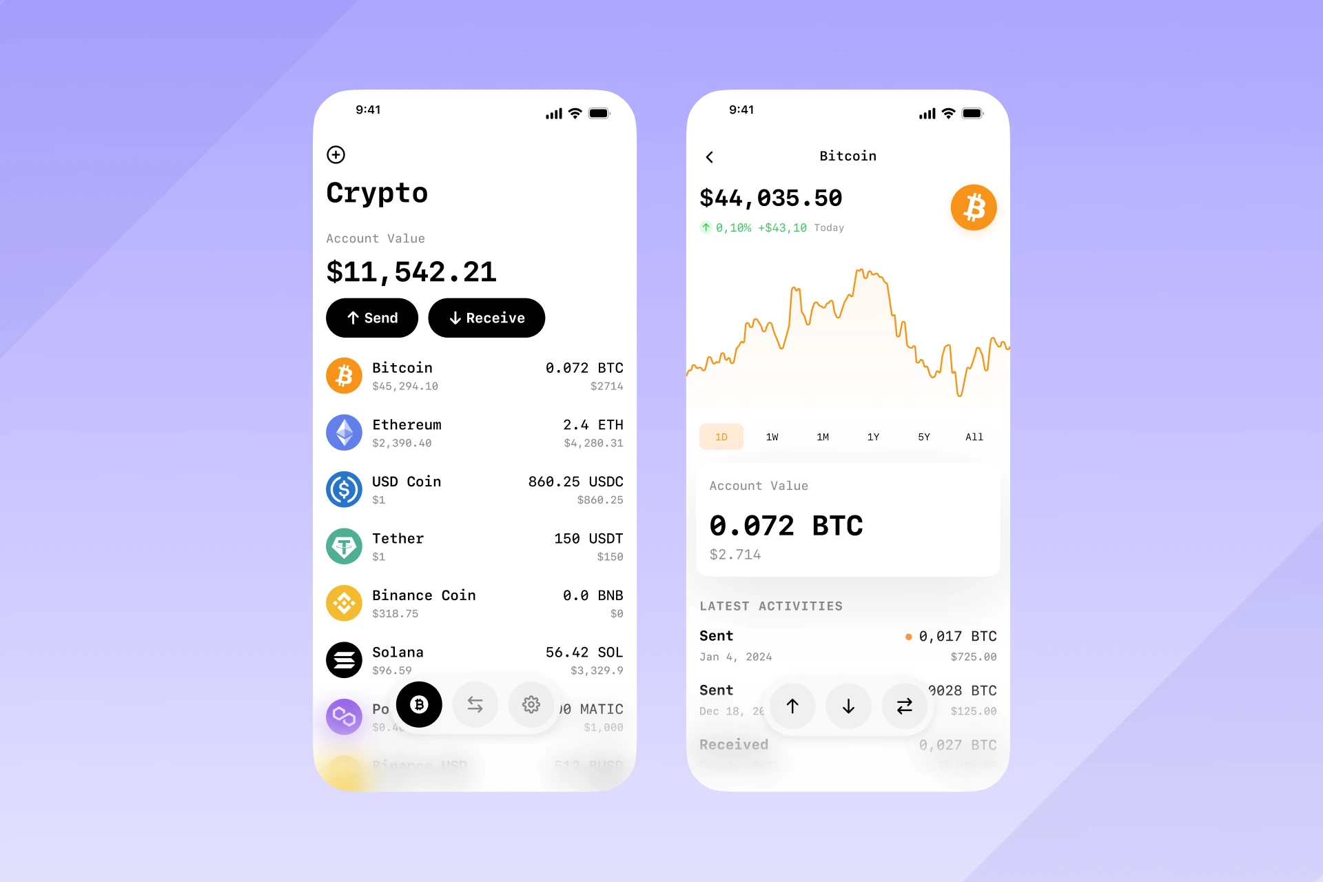 Crypto Wallet App