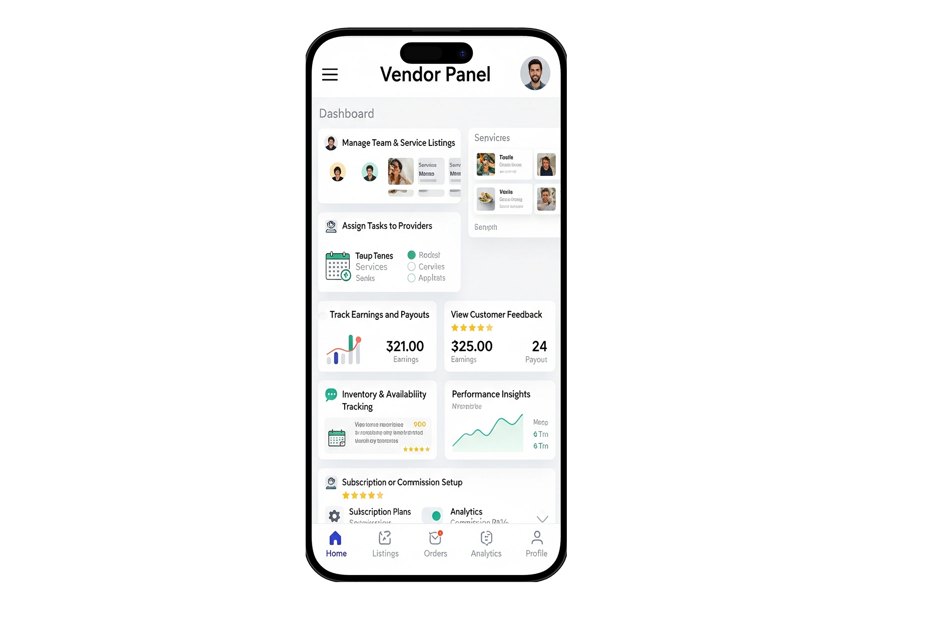 Vendor Panel