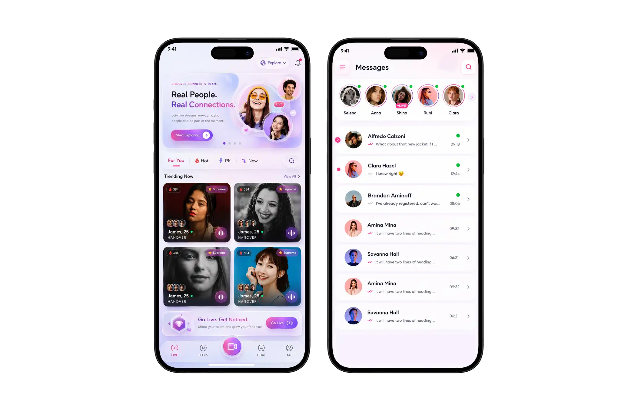 Streaming App Viewer Panel