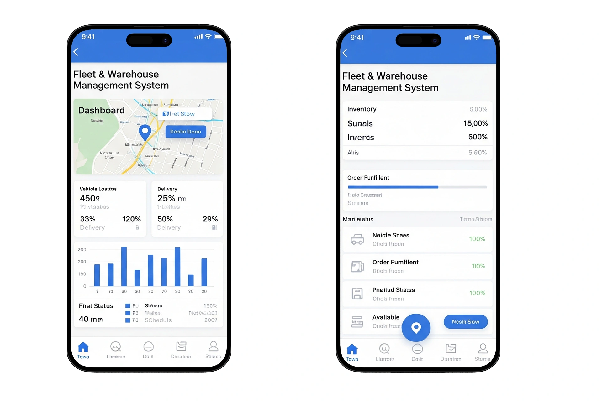 Fleet & Warehouse Management System