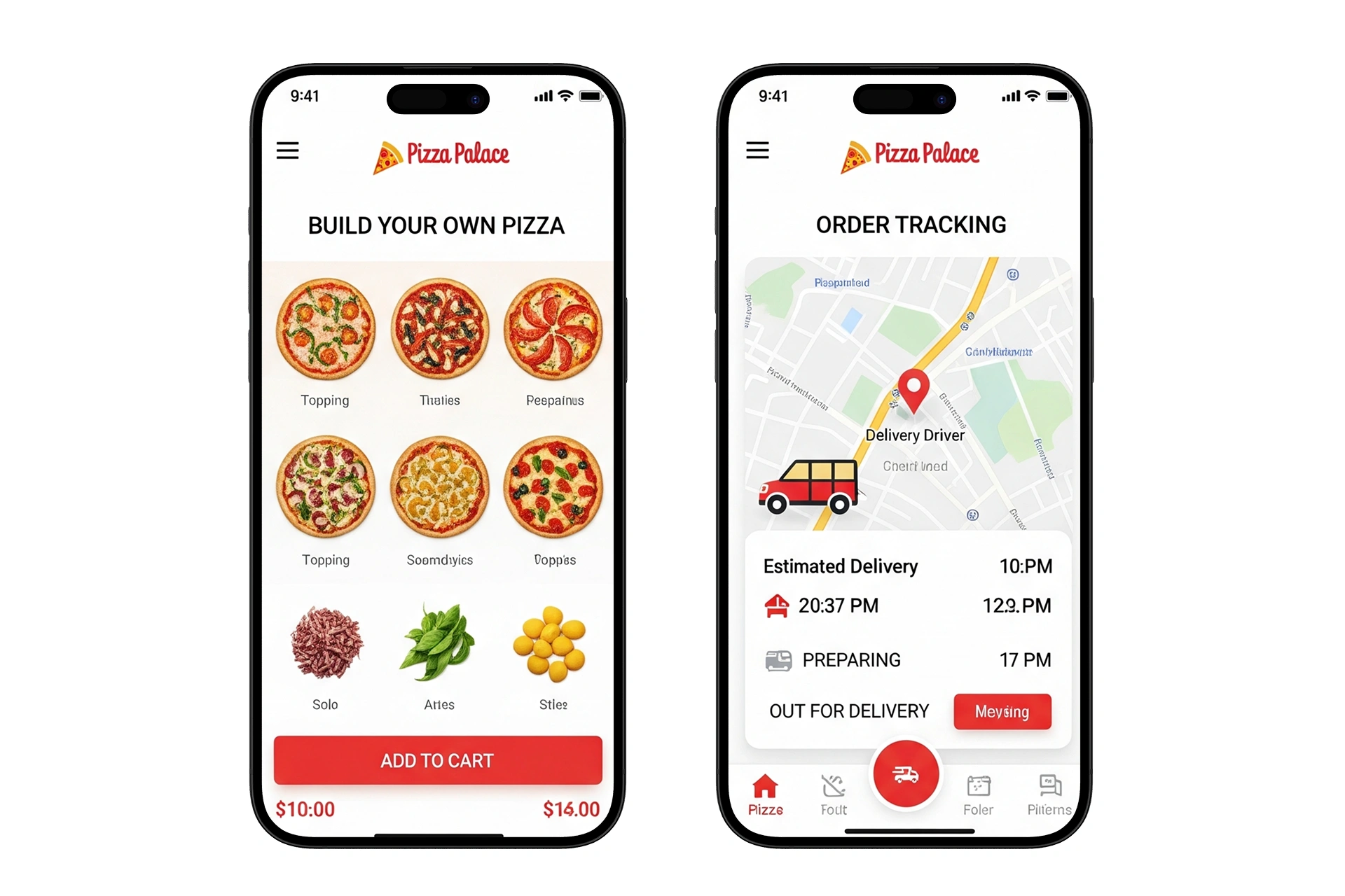 Franchise Pizza Chain App