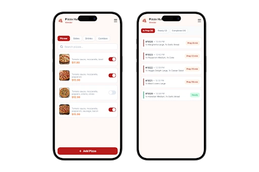 Vendor App