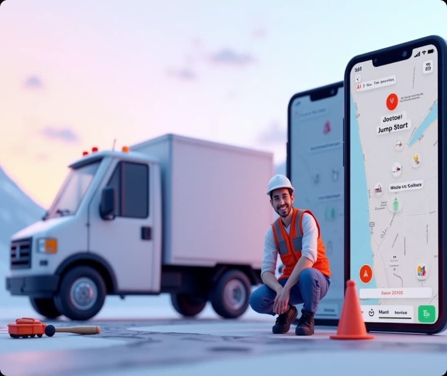 Transform Vehicle Emergency Services with Roadside Assistance App Development