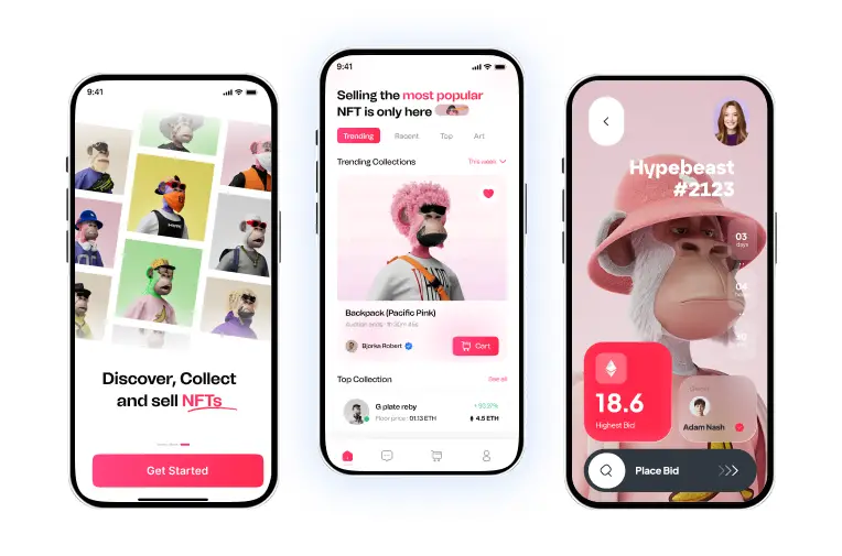 GamezVerse – NFT Gaming Marketplace Development