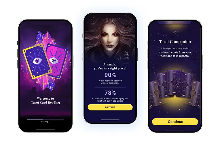 Tarot Card Reading App
