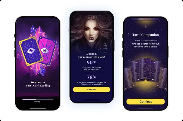 Tarot Card Reading App