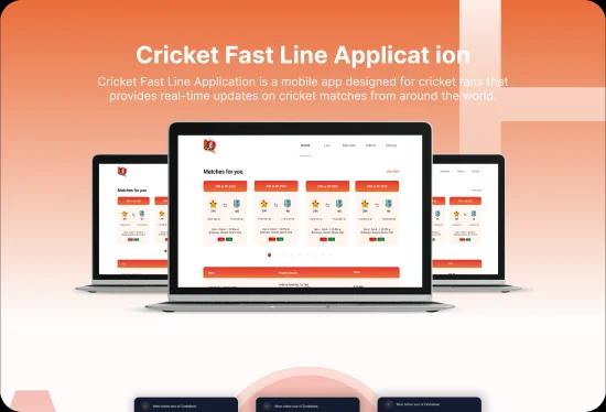 Cricket Fast Line Application