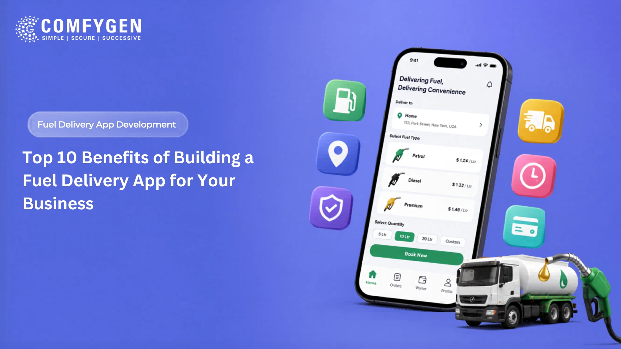 Top 10 Benefits of Building a Fuel Delivery App for Your Business