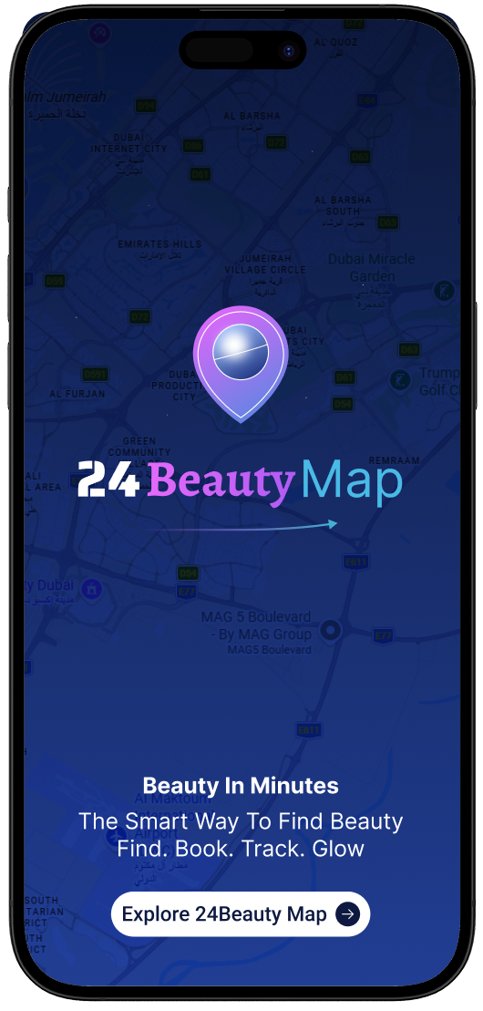 24Beauty Map app splash screen