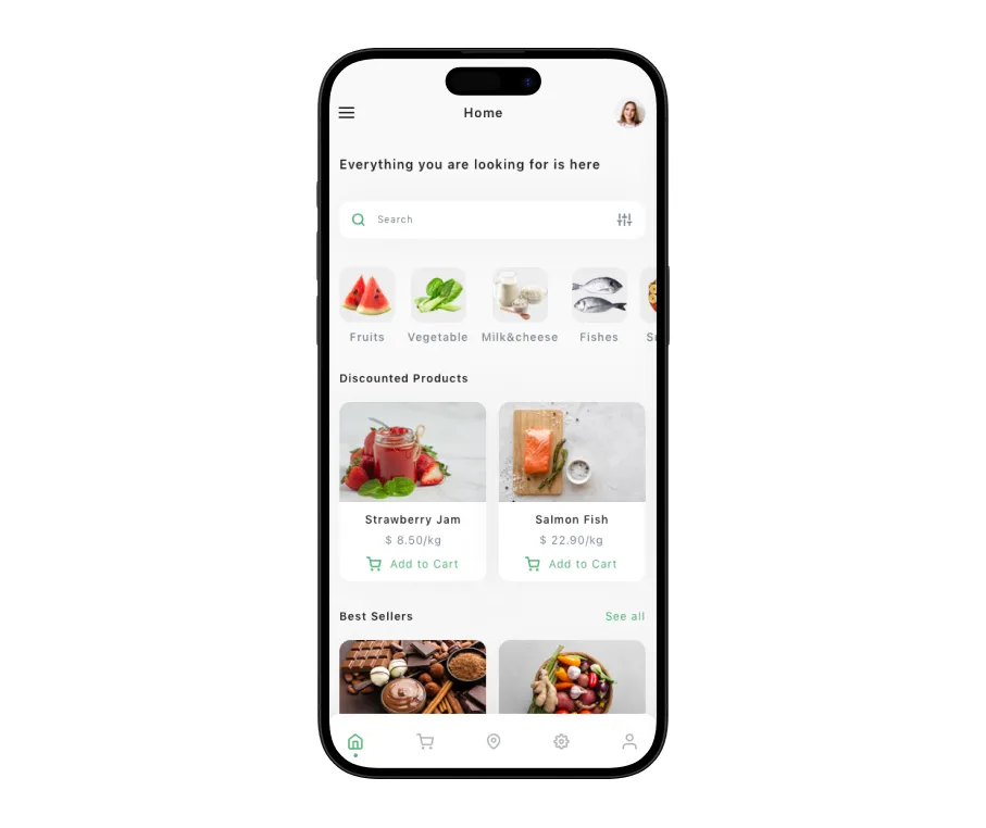 Grocery Delivery App Development