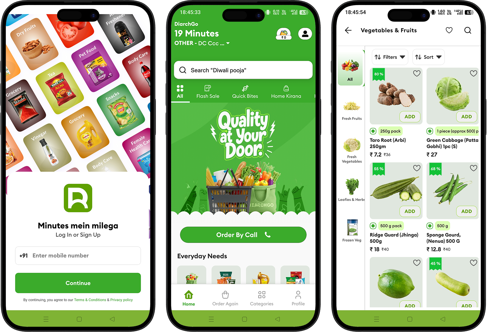 DiarchGo: Grocery Delivery App Case Study