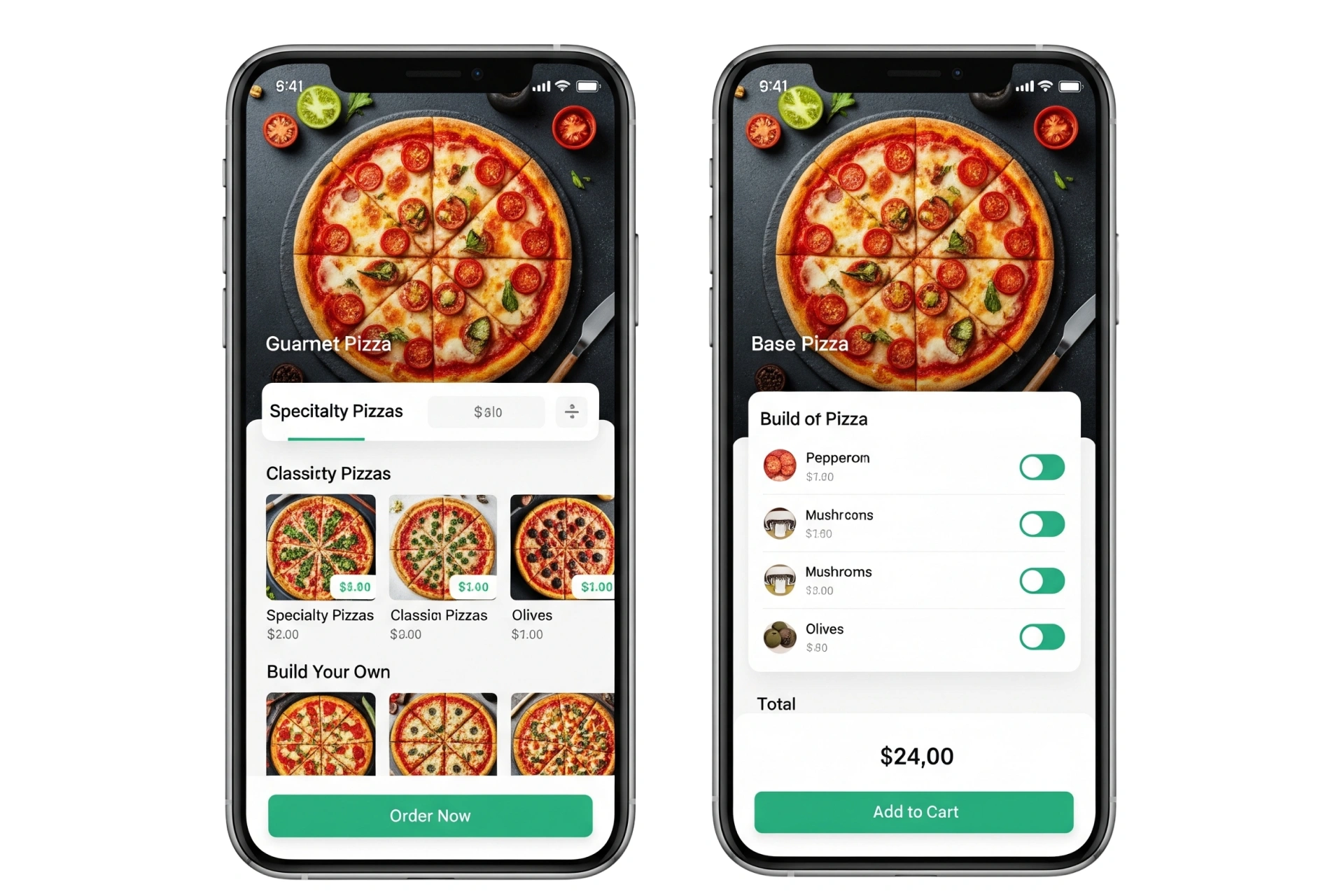 Single Outlet Pizza Delivery App