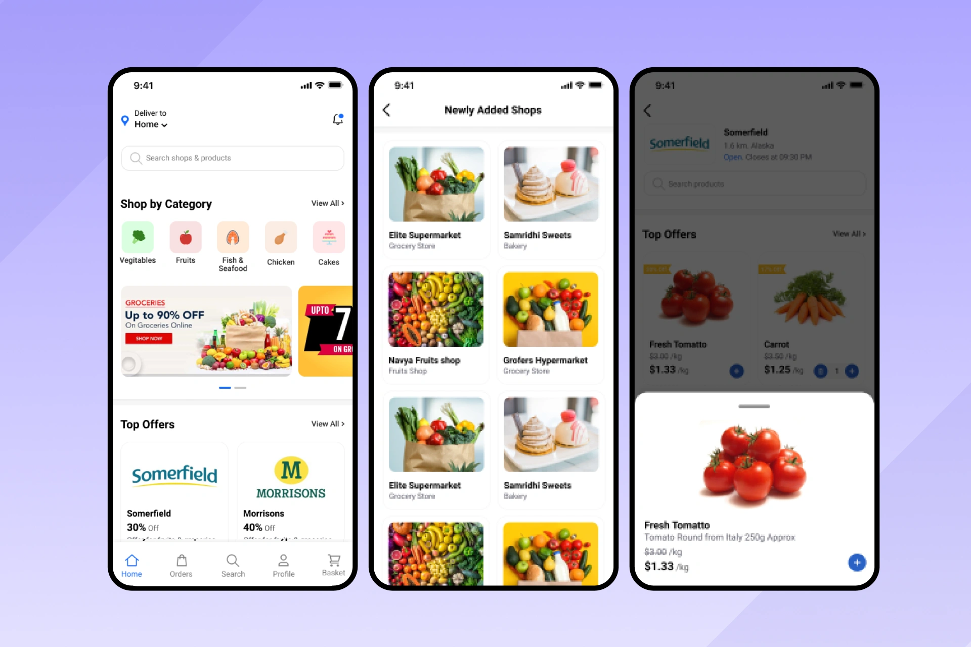 Hyperlocal Grocery Delivery App