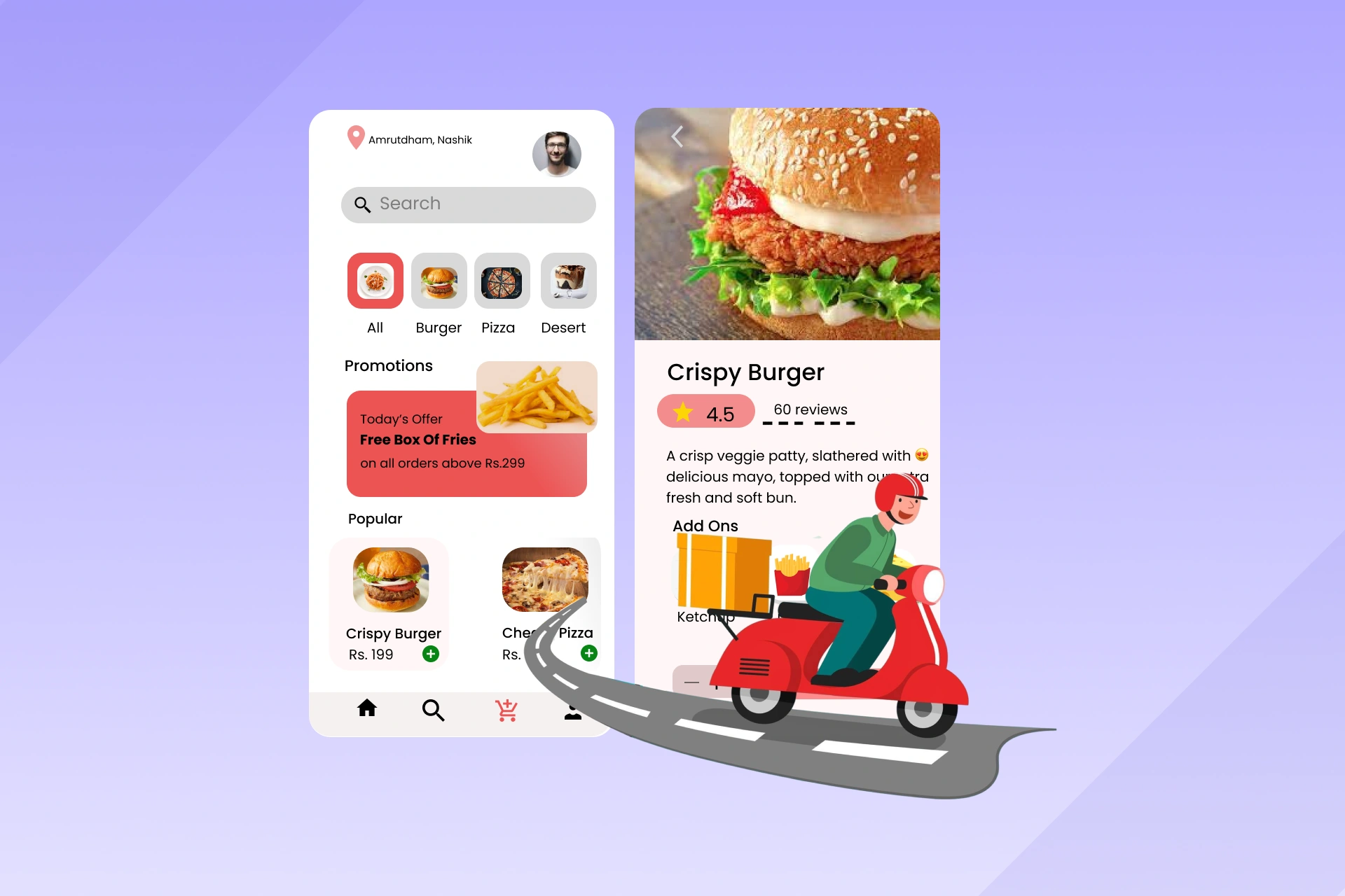 Ready-to-Eat Food Q-Commerce App