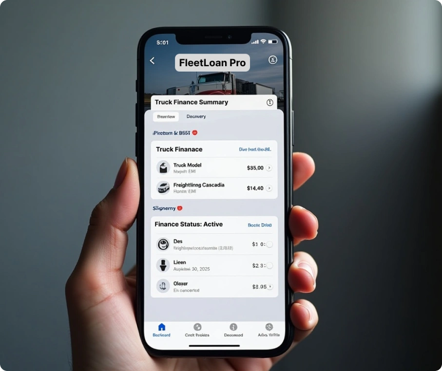 FleetLoan Pro – Truck Loan Management App
