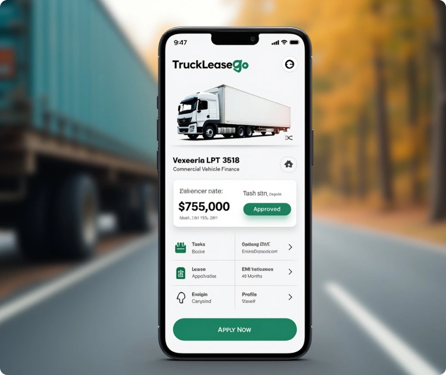 TruckLeaseGo – Commercial Vehicle Finance App