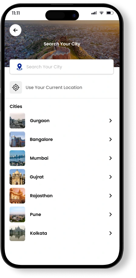 ZatPat Ride food delivery app screen