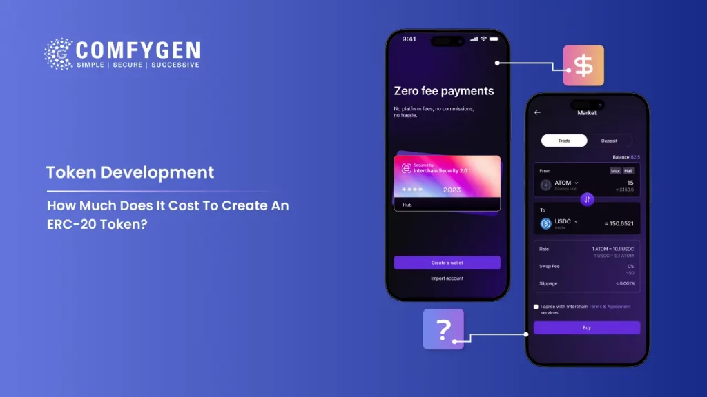 How Much Does It cost to create an ERC-20 token?