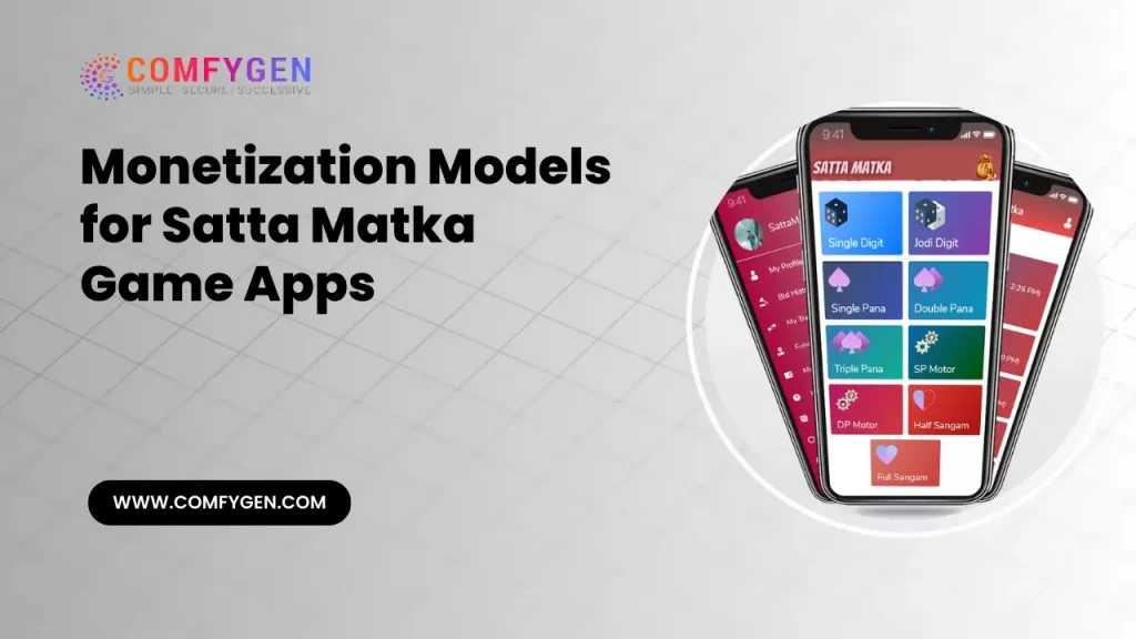 Monetization Models for Satta Matka Game Apps