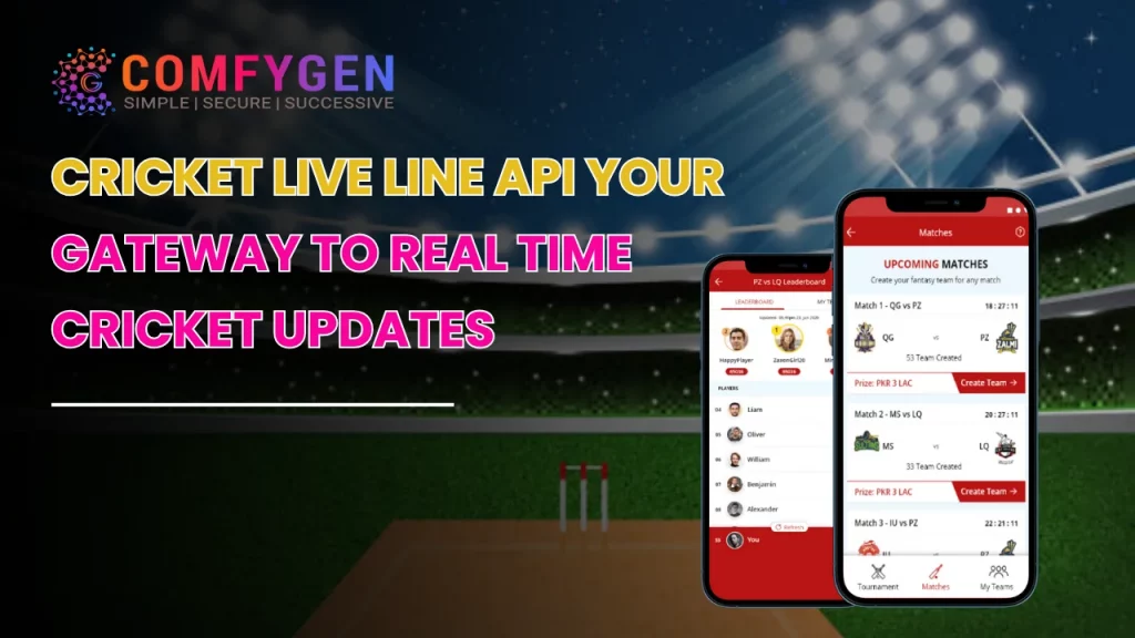 Cricket Live Line API Your Gateway to Real-Time Cricket Updates