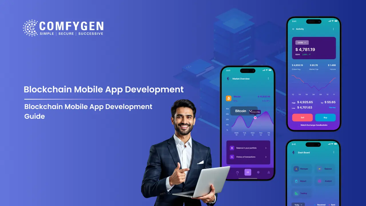 Featured image for Step-by-Step Blockchain Mobile App Development Guide
