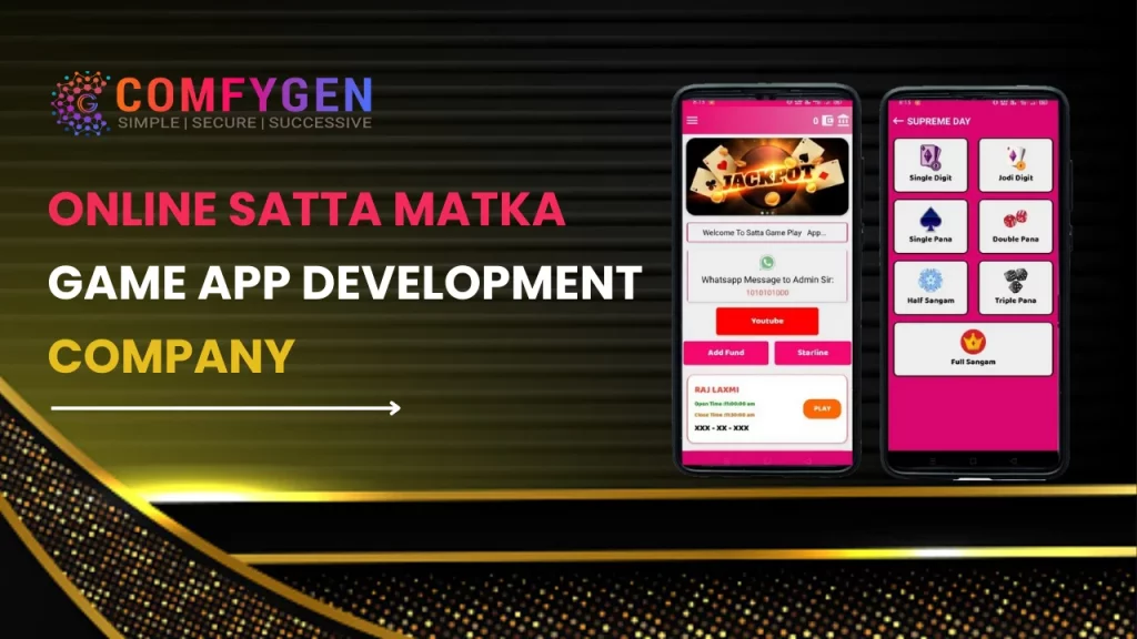 Online Satta Matka Game App Development Company