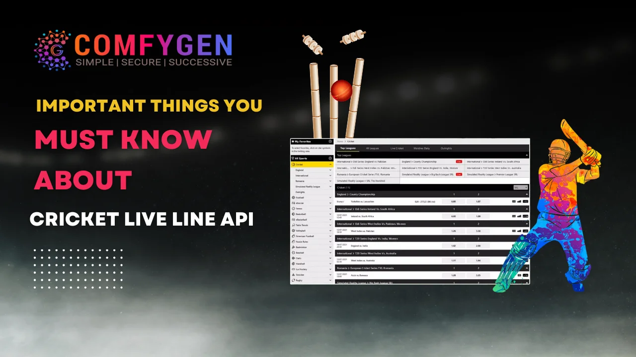 Important Things You Must Know About Cricket Live Line API 