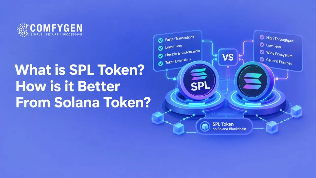 Featured image for What is SPL Token? How is it Better From Solana Token?
