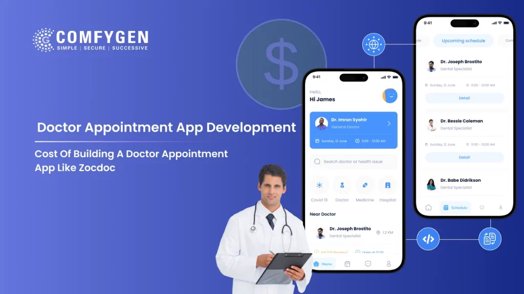 Cost Of Building A Doctor Appointment App Like ZocDoc