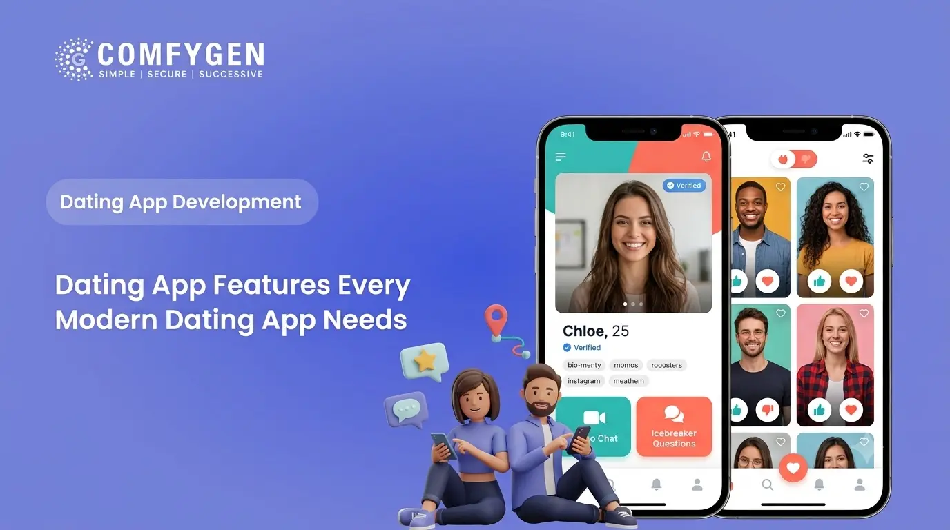 Featured image for Essential & Advanced Dating App Features Every Modern Dating App Needs