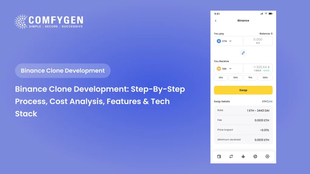 Binance Clone Development: Step-by-Step Process, Cost Analysis, Features & Tech Stack
