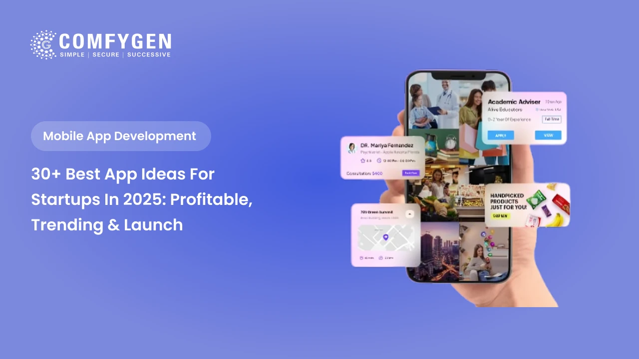 Featured image for 30+ Best App Ideas for Startups in 2025: Profitable, Trending & Launch