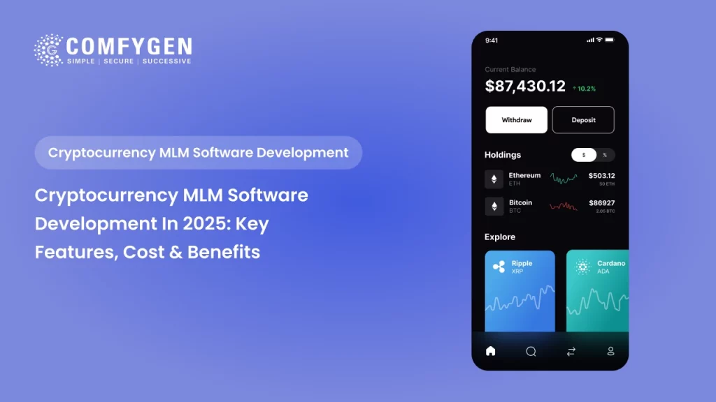 Cryptocurrency MLM Software Development Complete Guide: Features, Cost & Benefits
