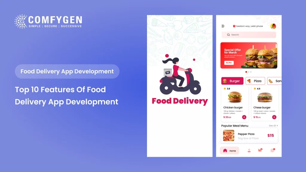 Top 10 Features of Food Delivery App Development
