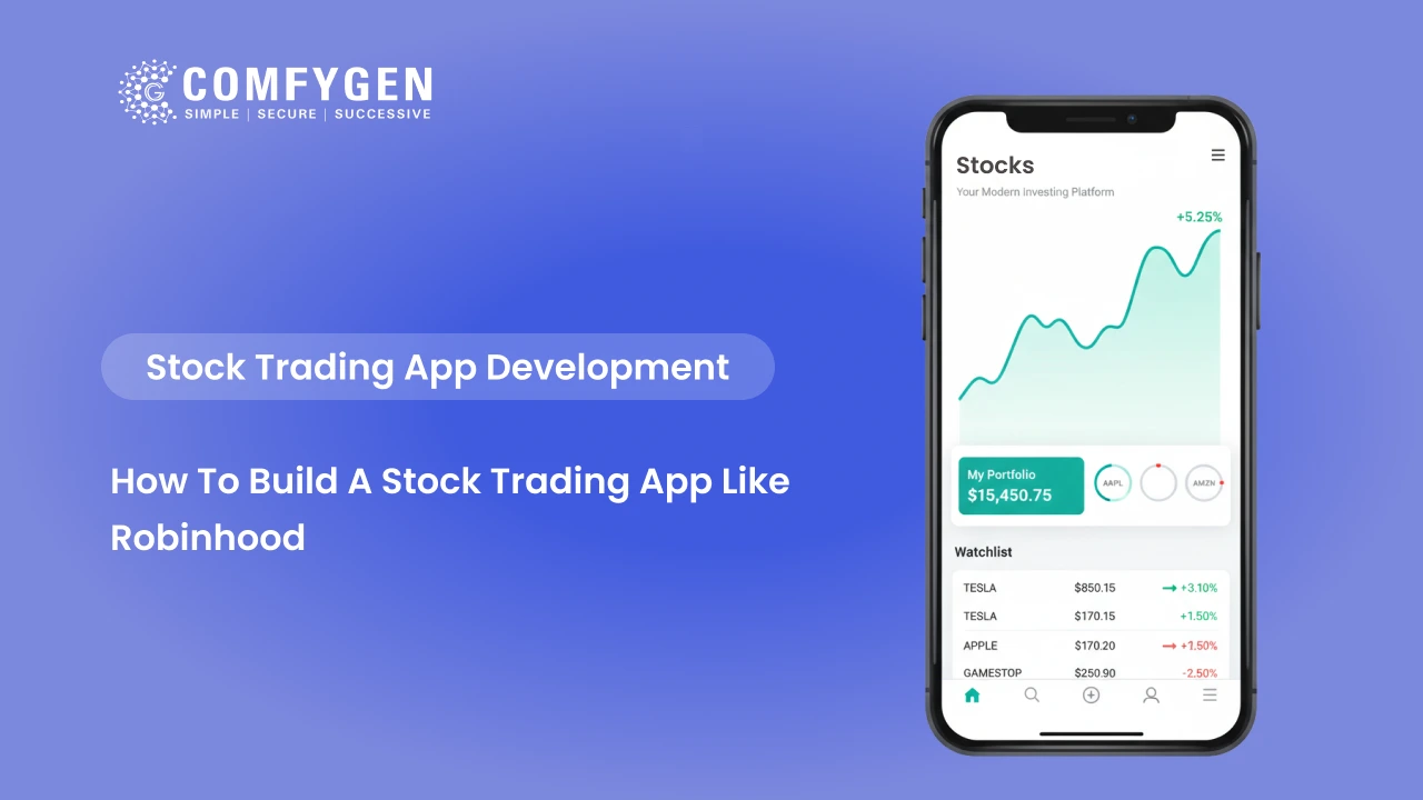 Featured image for How to Build a Stock Trading App like Robinhood
