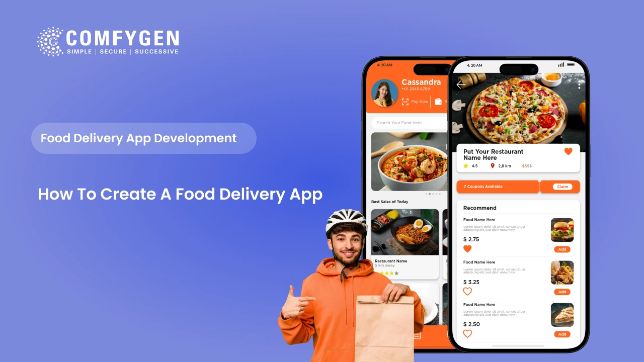 Featured image for How to Create a Food Delivery App: A Complete Step-by-Step Guide (2025)