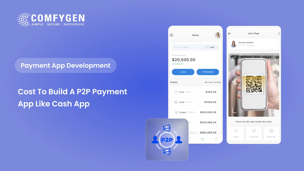 Featured image for How Much Does It Cost to Build a Fintech P2P Payment App Like Cash App