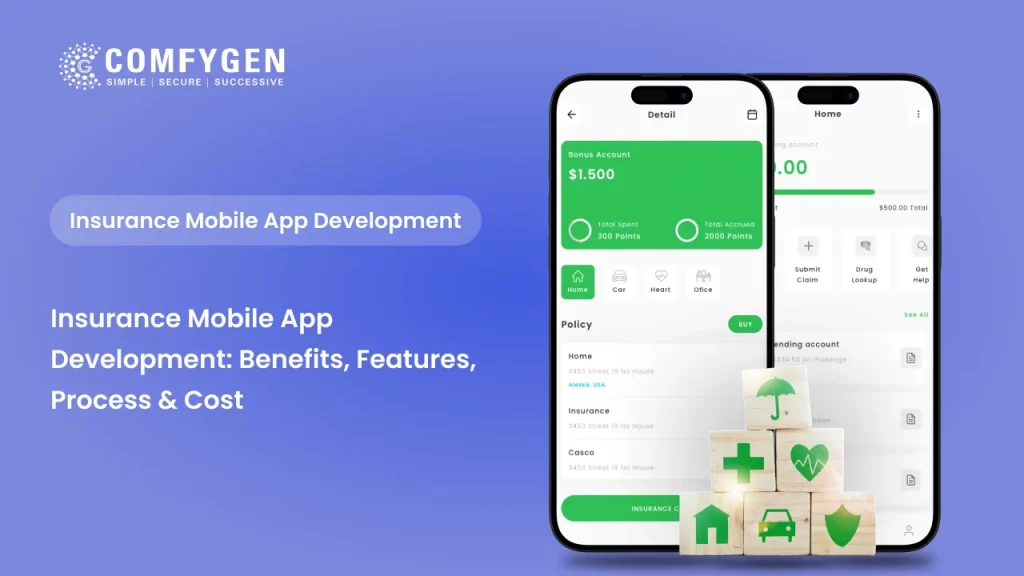 Insurance Mobile App Development: Benefits, Features, Process & Cost