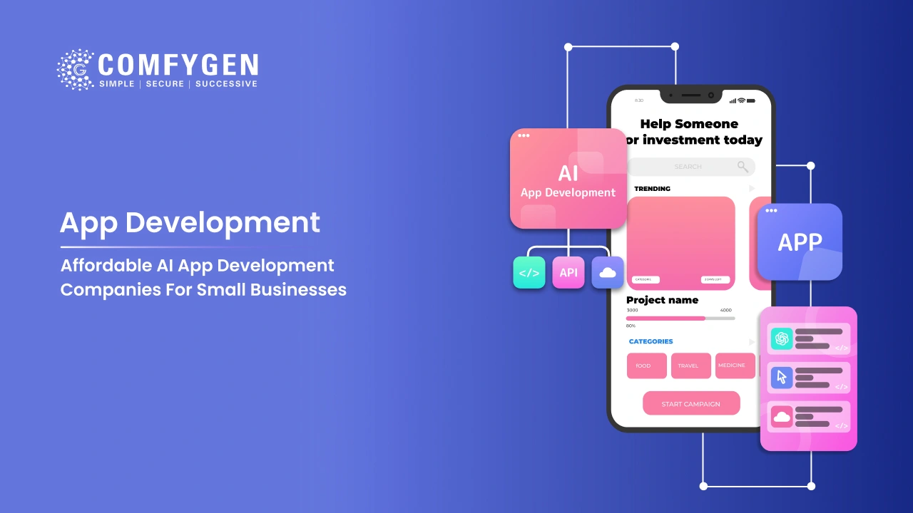Featured image for Affordable AI app development companies for small businesses