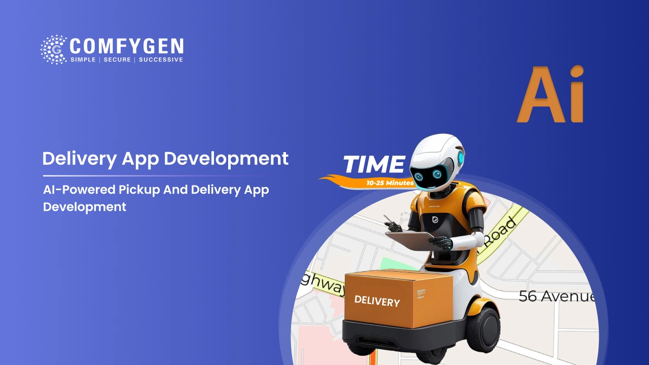 Featured image for AI-Powered Pickup and Delivery App Development: Features, Benefits, Cost, and Use Cases