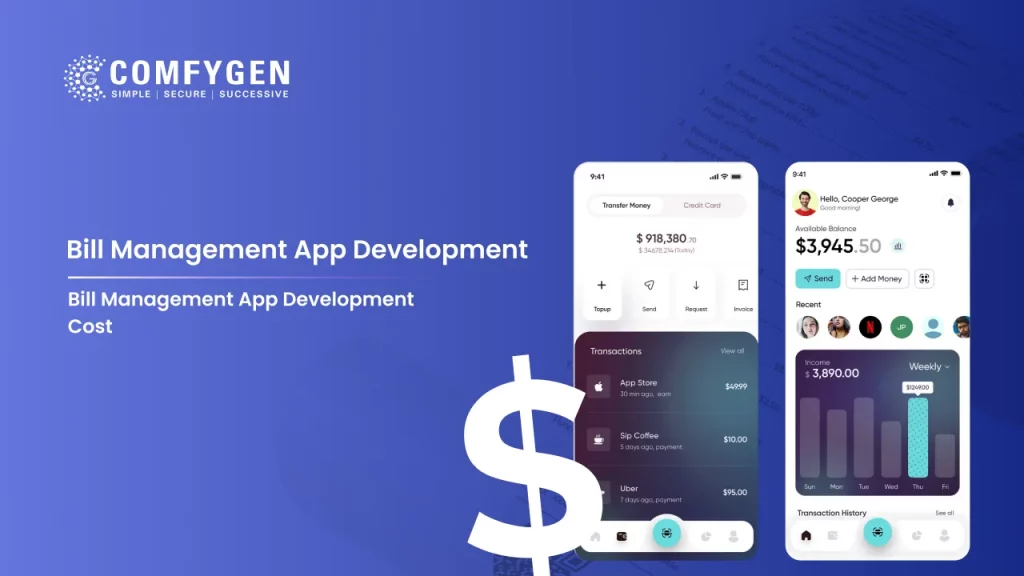 Bill Management App Development cost