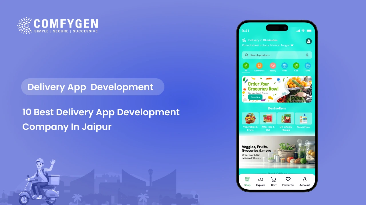 Featured image for 10 Best Delivery App development Company In Jaipur
