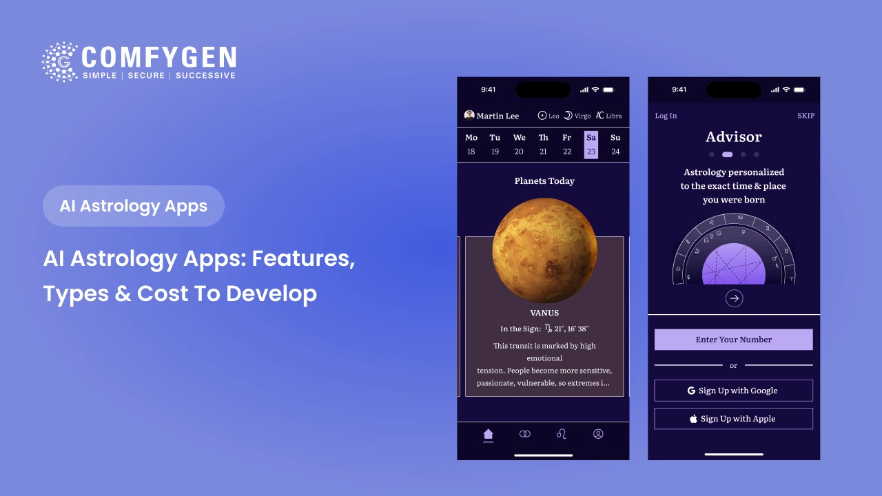 Top AI Astrology Apps: Types, Features & Cost to Develop
